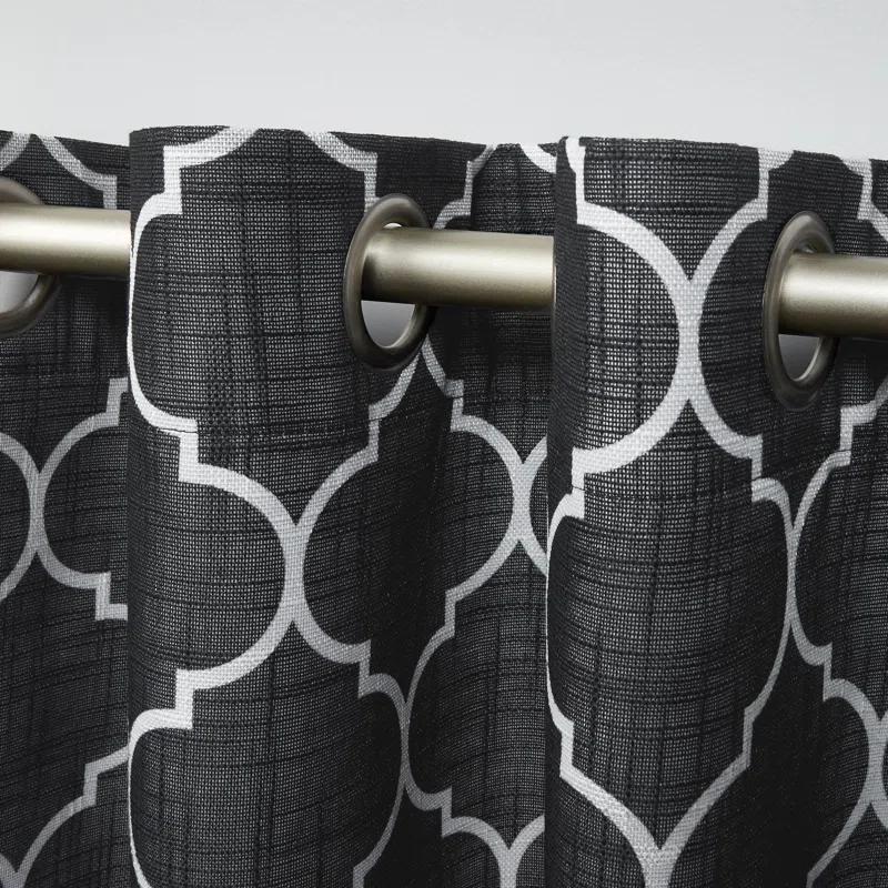 Red Barrel Studio® Milagros Polyester Blackout Curtain Pair (Set of 2)