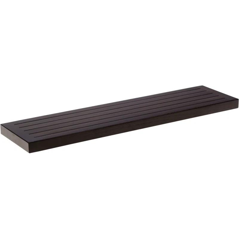 Aqua Teak Moa Teak Floating Shelf