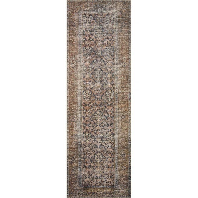 Billie Oriental Ink / Salmon Area Rug