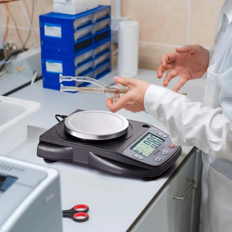 VEVOR Analytical Balance Lab Scale 600g x 0.01g 6 Units Conversion Electronic