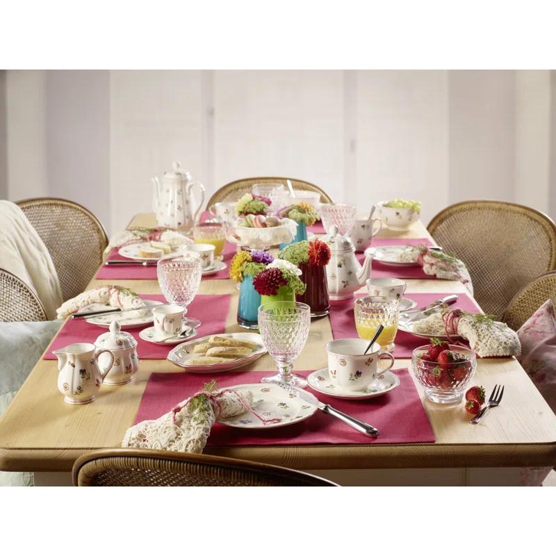 Villeroy & Boch Boston Colored Lead Free Crystal Goblet Set