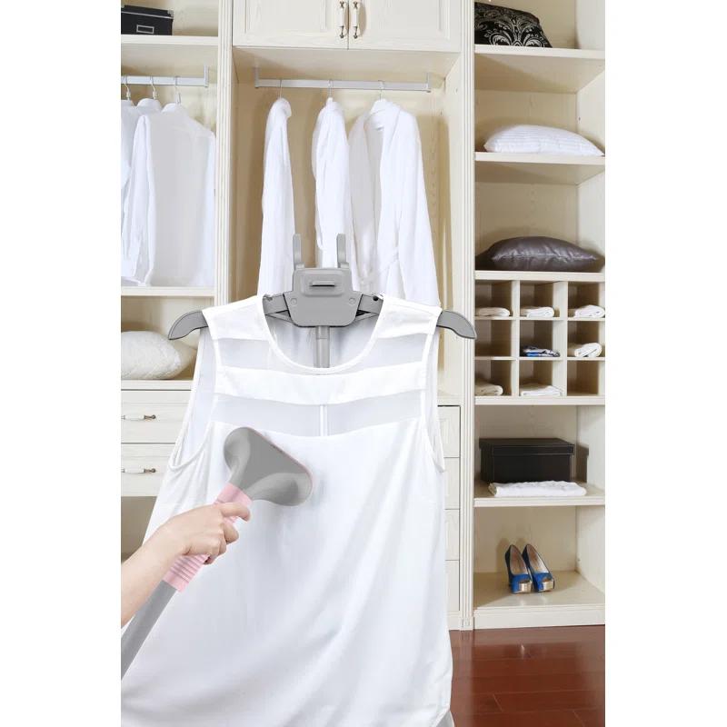 SALAV Salav Performance Series Single-Bar Garment Steamer with 360-Swivel Folding Adjustable Hanger