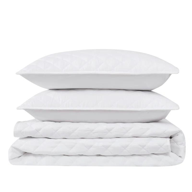 Cannon Cotton Quilted Quilt Set