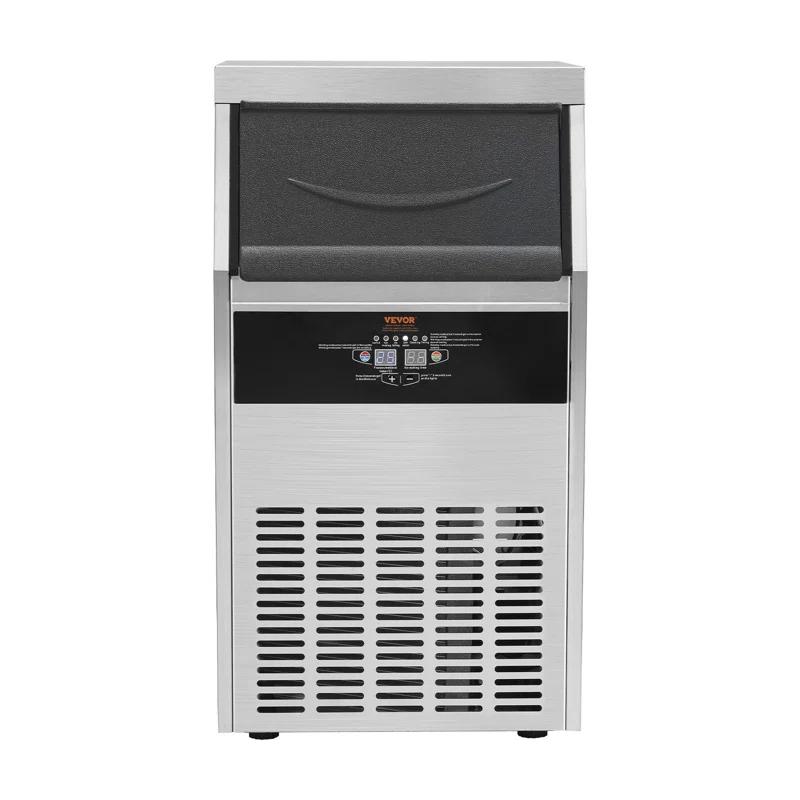 VEVOR VEVOR 100 Lb. Daily Production Cube Clear Ice Freestanding Ice Maker