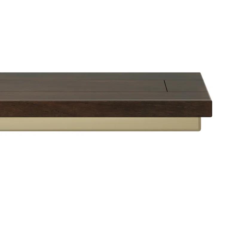 Simpli Home Skyler Solid Mango Wood C Side Table
