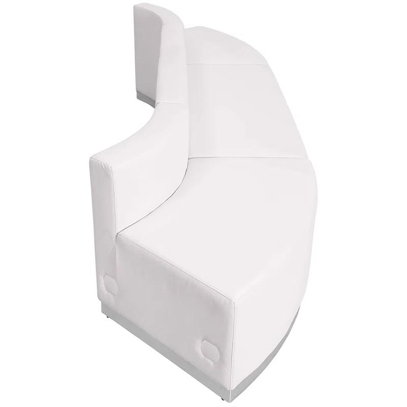 Flash Furniture HERCULES Alon Series LeatherSoft Reception Configuration, 3 Pieces