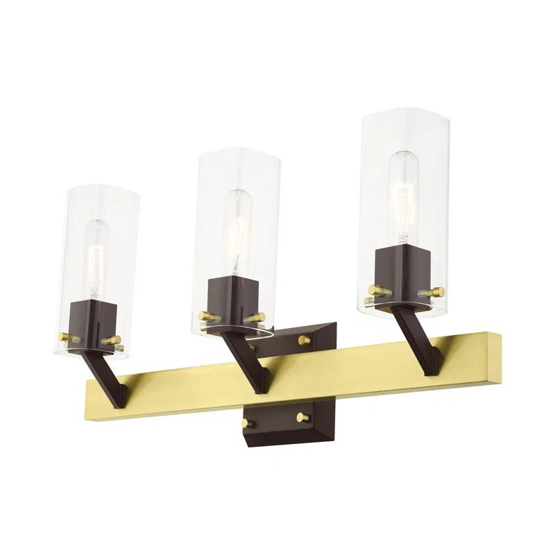Everly Quinn Janine 3 - Light Dimmable Vanity Light