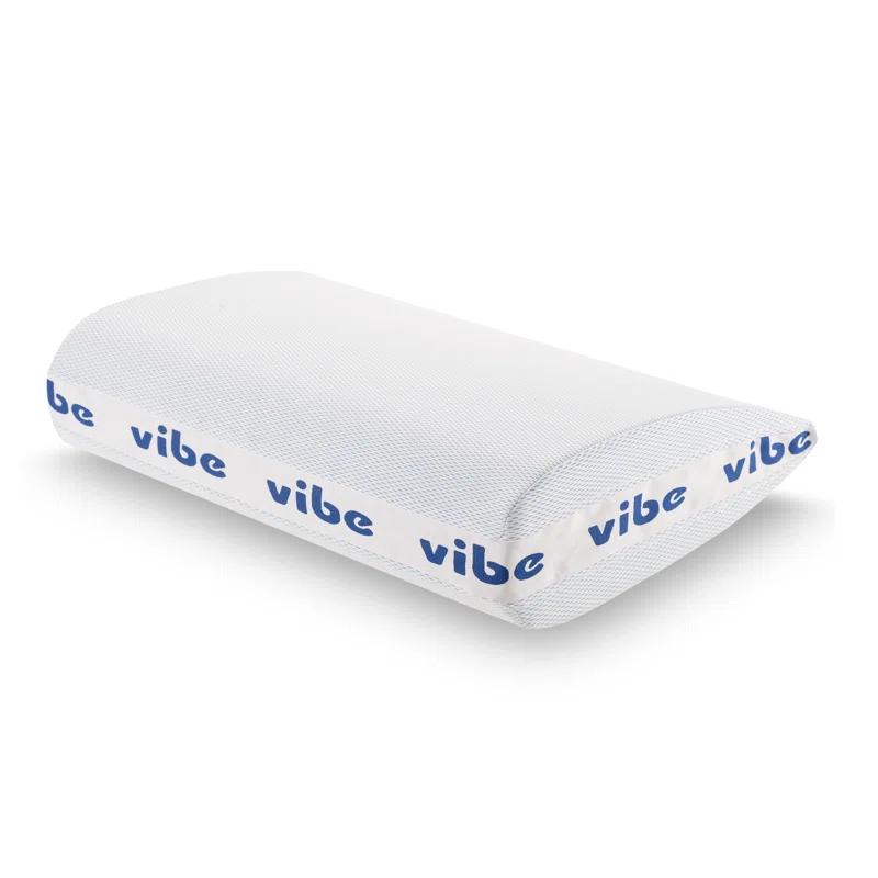 Vibe Smart Edge Multi-Position Gel-Infused Memory Foam Pillow