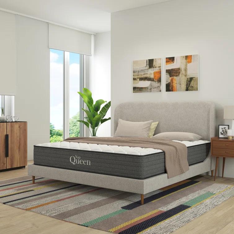 Nap Queen Victoria Hybrid, Cooling Gel Infused Memory Foam and Pocket Spring Mattress