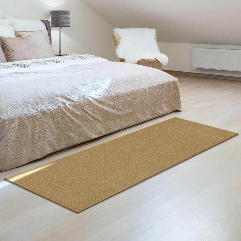 Ottomanson Ottohome Non-Slip Solid Area Rug For Living Room, Hallway Runner, Entryway Rug