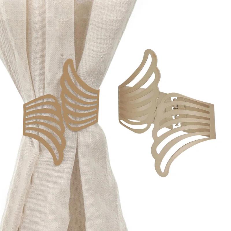Evideco Angel  Metal Wings Curtain Tieback – Elegant and Durable Design