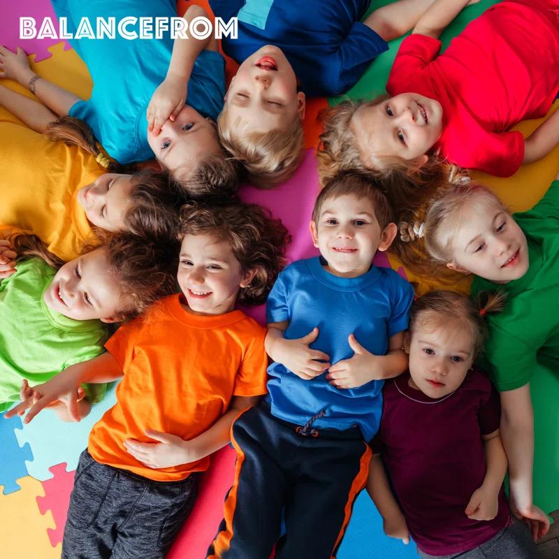 BalanceFrom Fitness Balancefrom Fitness 48 Sq Ft Interlocking EVA Foam Exercise Mat Tiles