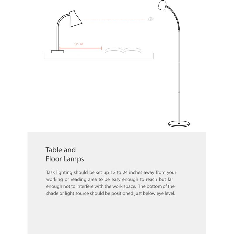 Orren Ellis Ervin 72'' LED Torchiere Floor Lamp
