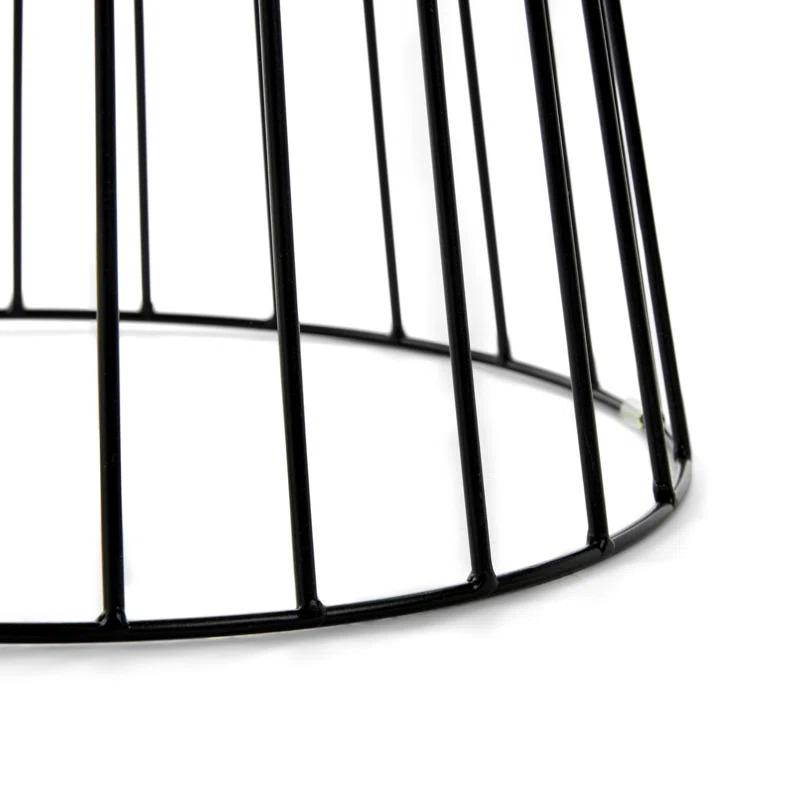 Adore Decor Adore Decor Element Modern Industrial Design Round Side Table