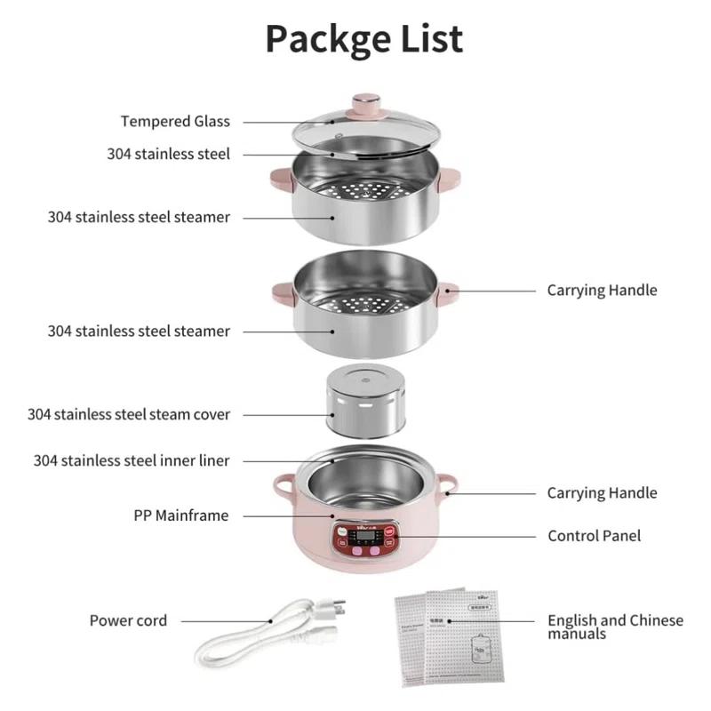 Bear Bear Electric Food Steamer