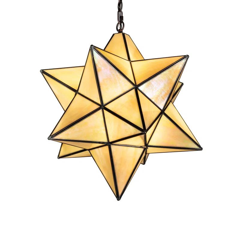 1 - Light Bronze Single Pendant
