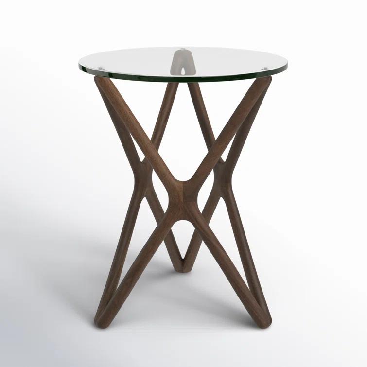 Lark Glass End Table