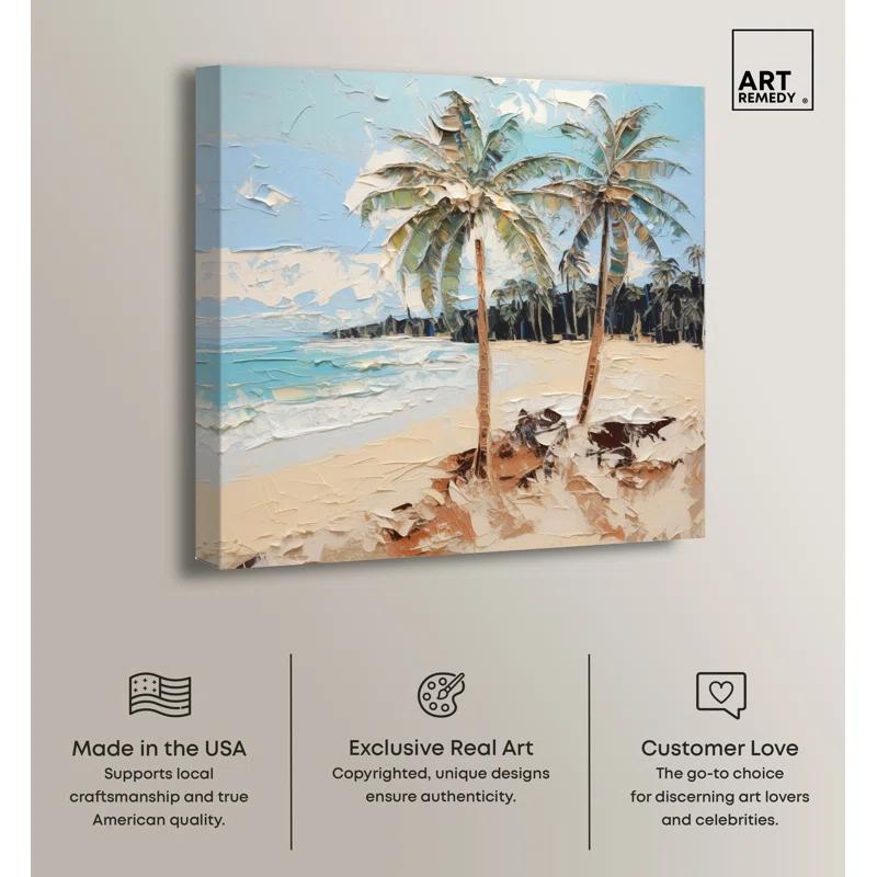 Art Remedy Beach Paradise Coastal Wall Art by Art Remedy