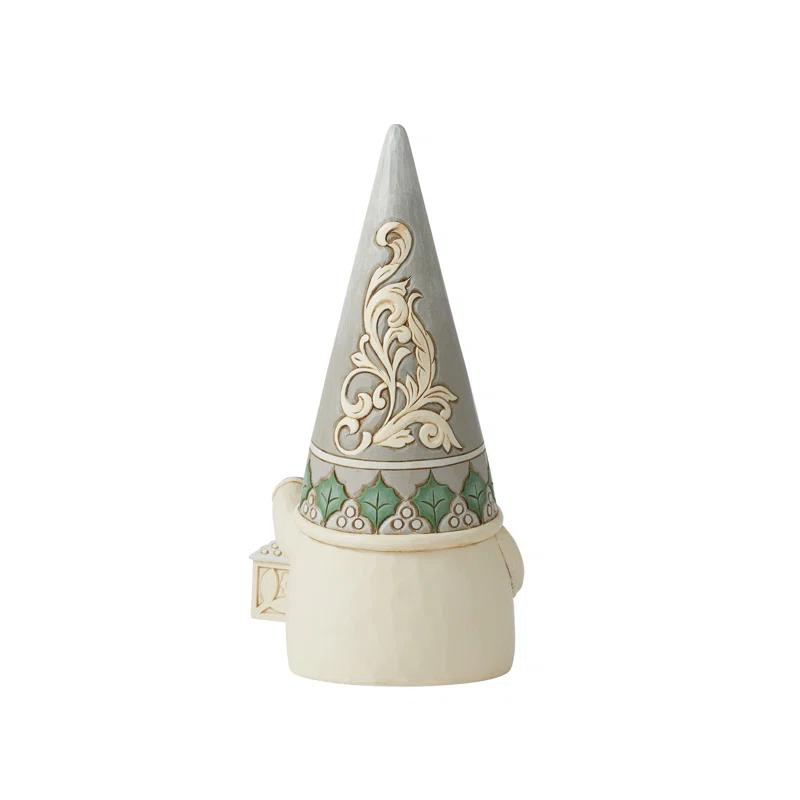 Jim Shore Jim Shore Heartwood Creek Woodland Gnome with Lantern Figurine 12.2in H