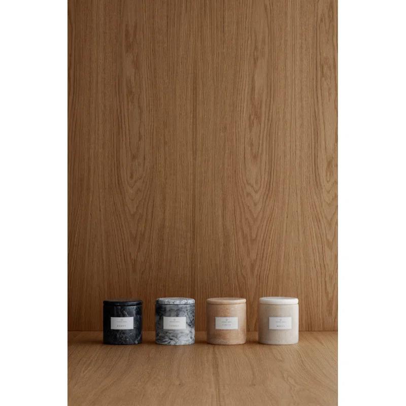 FRABLE Scented Jar Candle- Marble Container