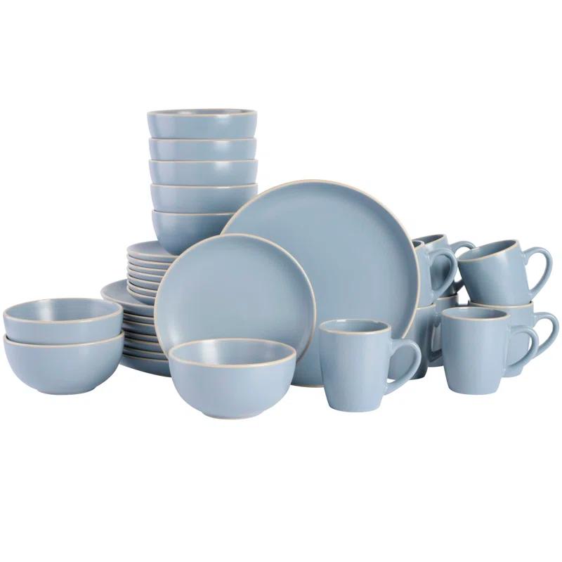 Gibson Gibson Home Rockaway 32 Piece Dinnerware Set