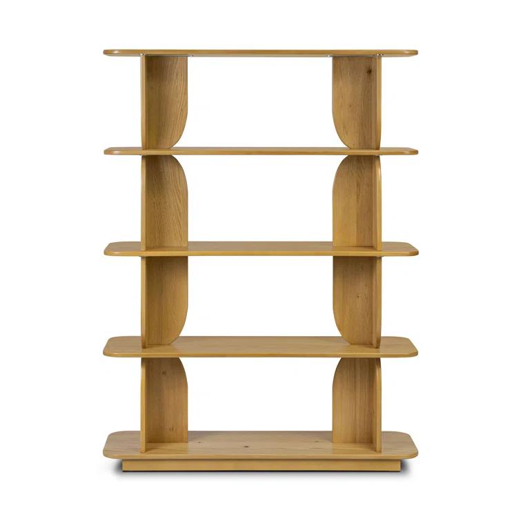 Poly & Bark Padua 62" Wood Bookshelf
