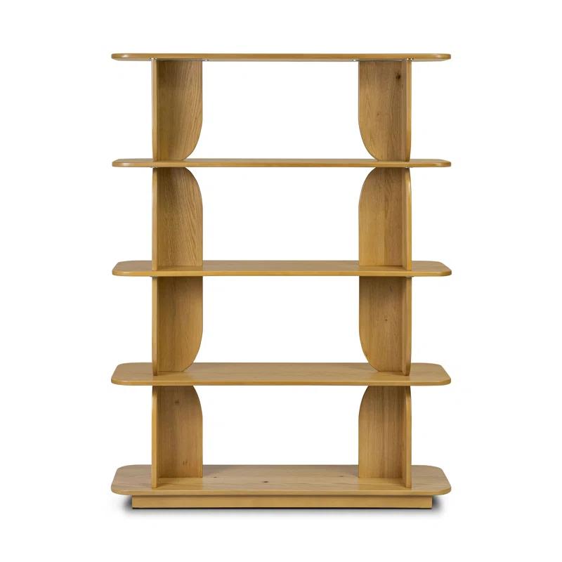 Poly & Bark Padua 62" Wood Bookshelf