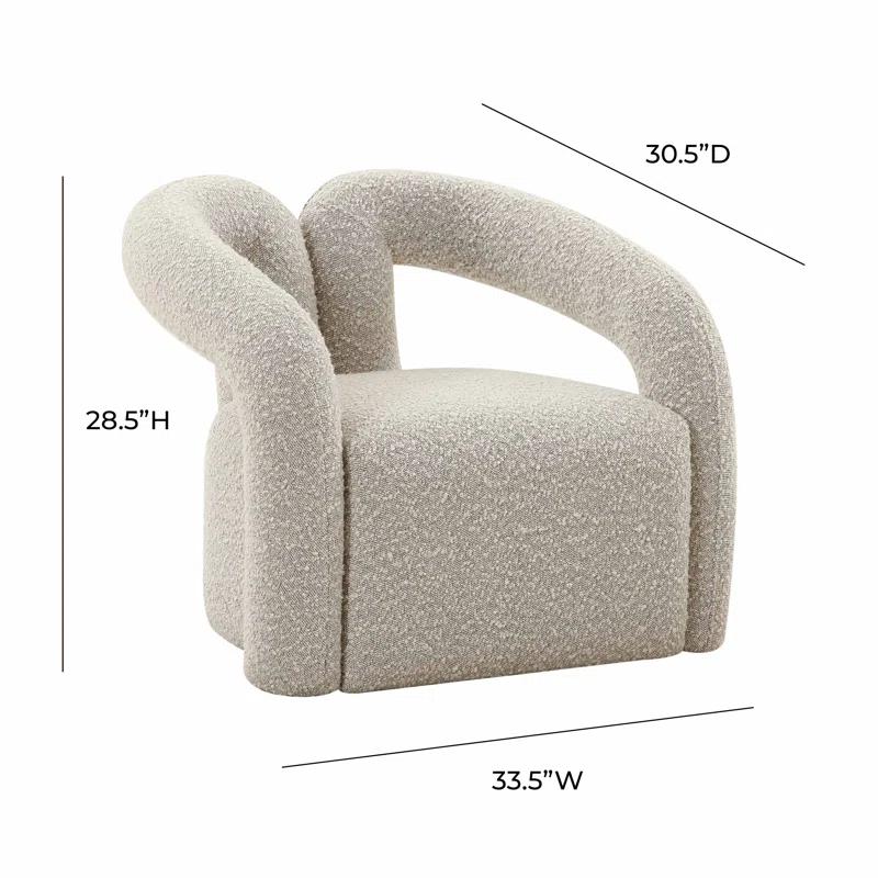 TOV Furniture 31.9" Wide Armchair