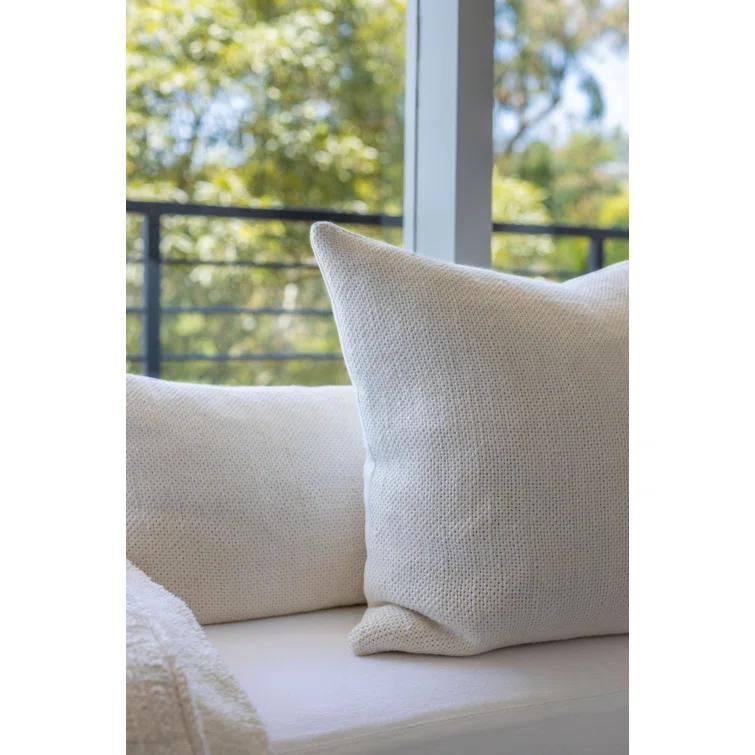 Hendrick Pillow by Pom Pom at Home - Cream / 20" x 20"