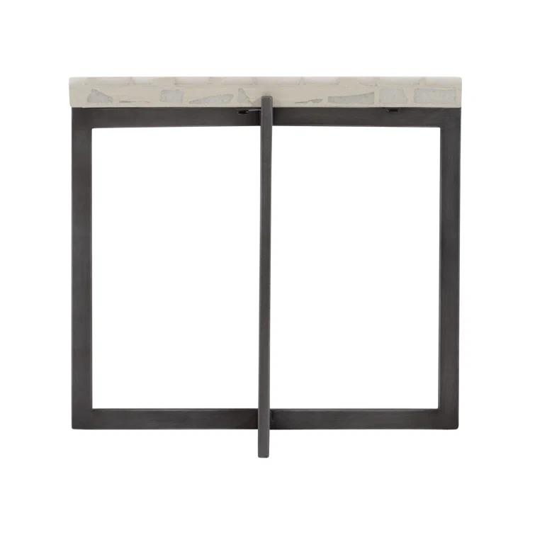 Bernhardt Stillwater Square Concrete Outdoor Coffee Table