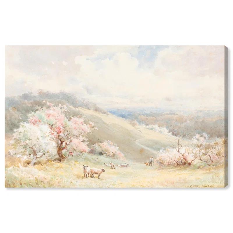 Art Remedy Joseph Rubens Powell Spring Canvas Vintage Art Prints by Art Remedy