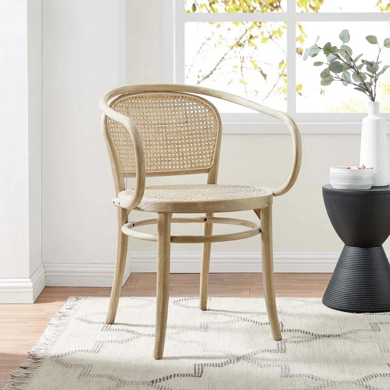 Oliana Wood Dining Armchair by Modway