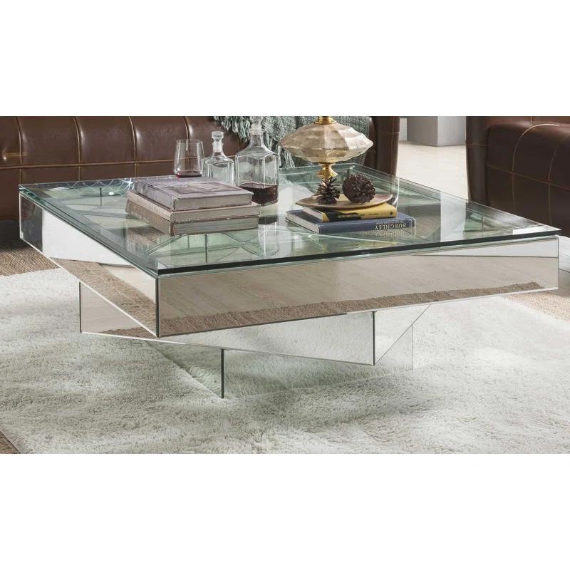 Aradia Glass Top Coffee Table