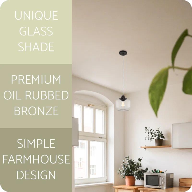 Adriunna 1 - Light Kitchen Island Pendant