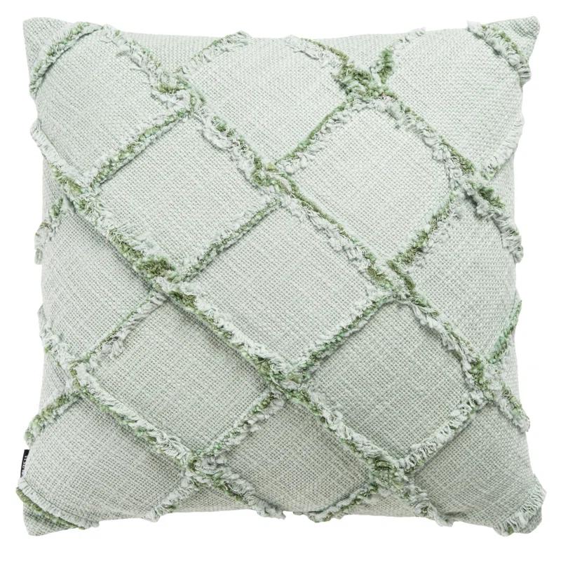 Safavieh Ashlin Fringed Cotton Throw Pillow