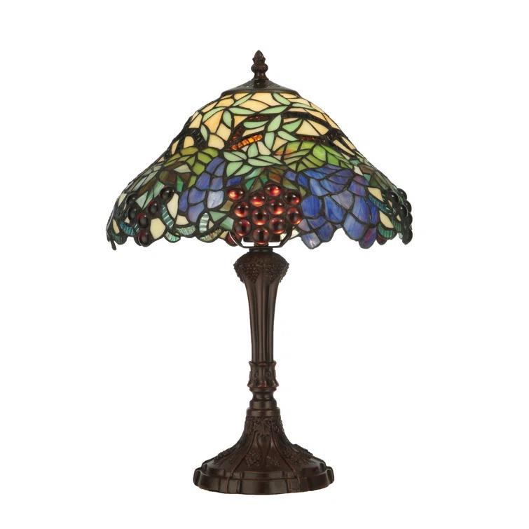 Meyda Lighting Meyda Tiffany & Stained Glass Metal Table Lamp