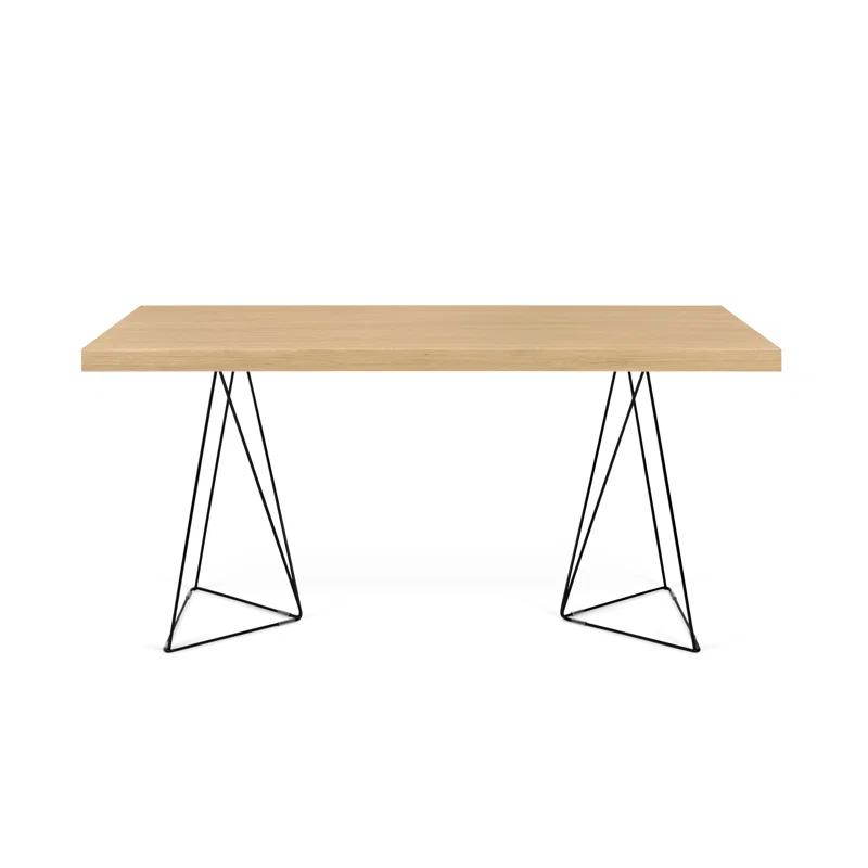 Orren Ellis Frethi Metal Base Dining Table