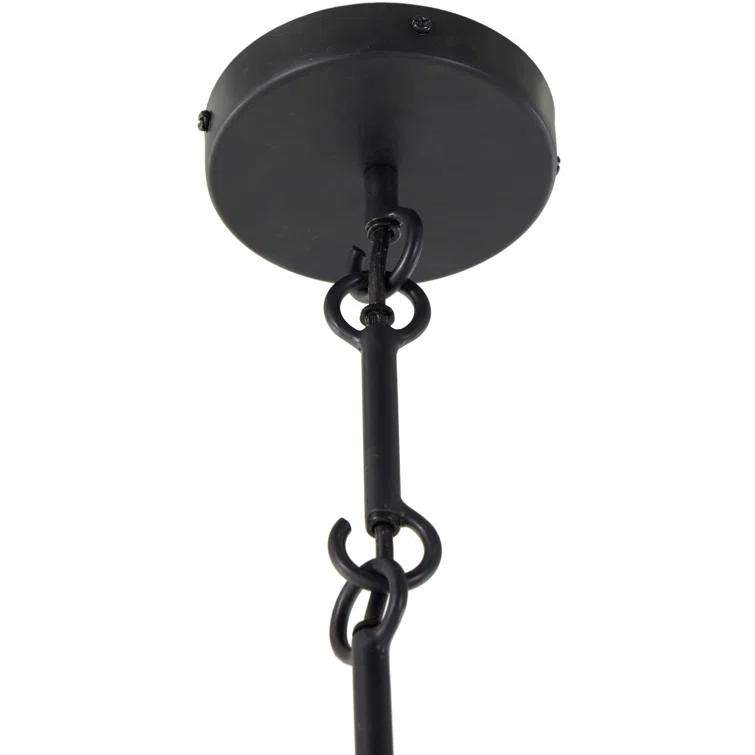 Ashwin Pendant Light - Black / 12"Dia
