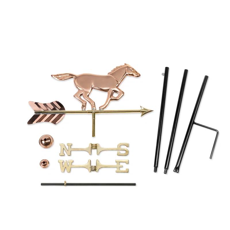 Good Directions 27'' H Metal Animals Weathervane