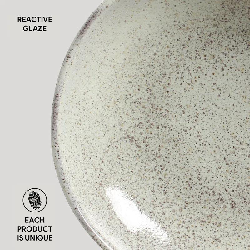 Porto Brasil Pistache 9.84'' Stoneware Salad/Dessert Plate (Set of 6)