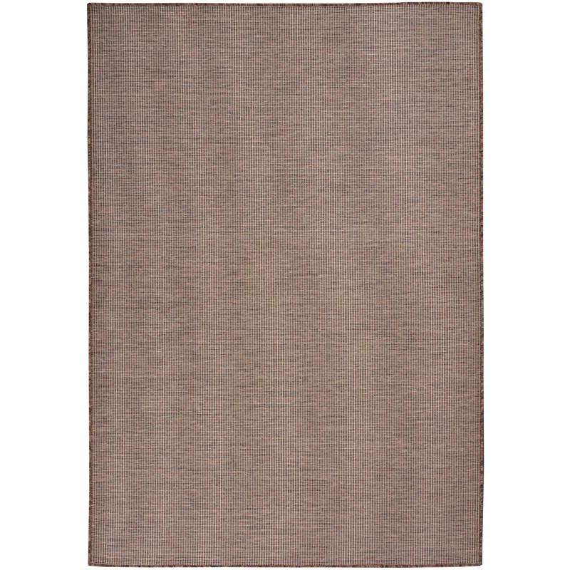 Ebern Designs Southwestern Machine Woven Polypropylene Indoor / Outdoor Area Rug in Natural