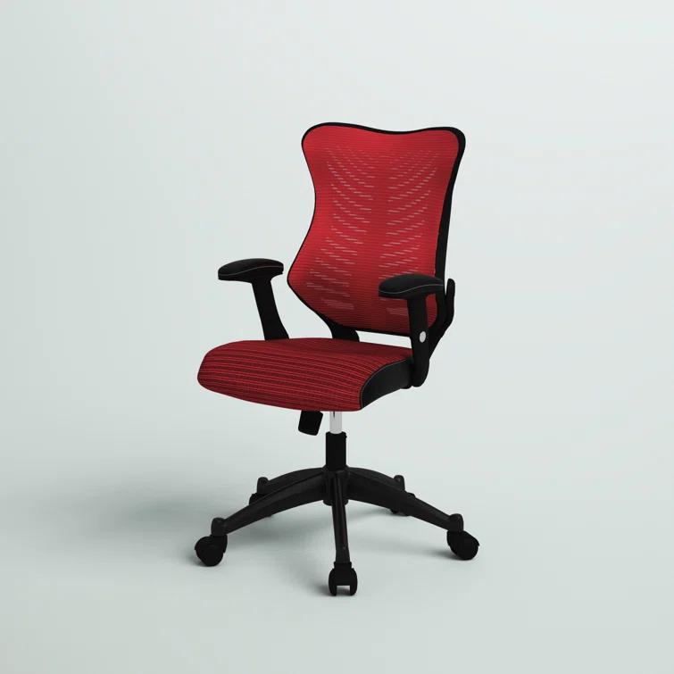 Flash Furniture Siwar High-Back Designer Ergonomic Office Chair with Adjustable Armrests