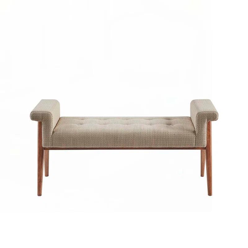 Mercury Row® Nakia Button Tufted Accent Bench