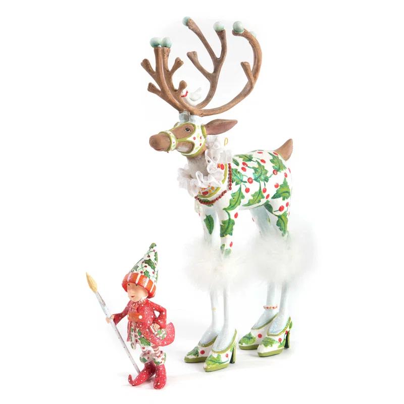MacKenzie-Childs Patience Brewster Dash Away Vixen's Elf Ornament
