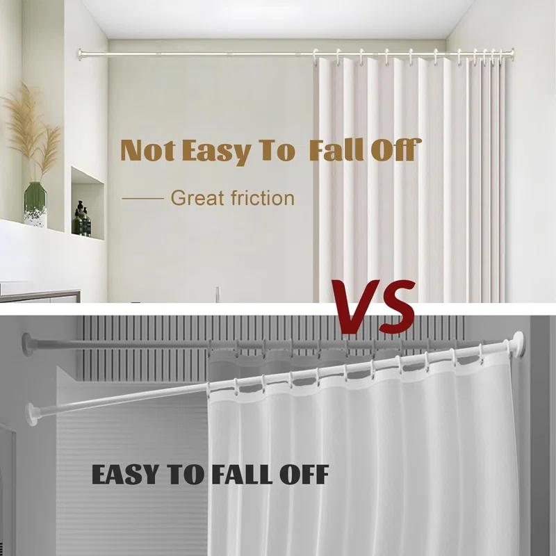 Glorbu 80'' Shower Curtain Rod
