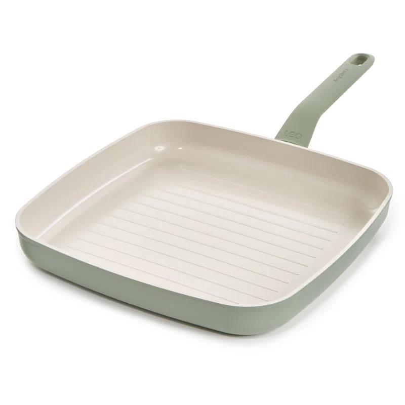 BergHOFF BergHOFF Balance Non-stick Ceramic Grill Pan, Recycled Aluminum