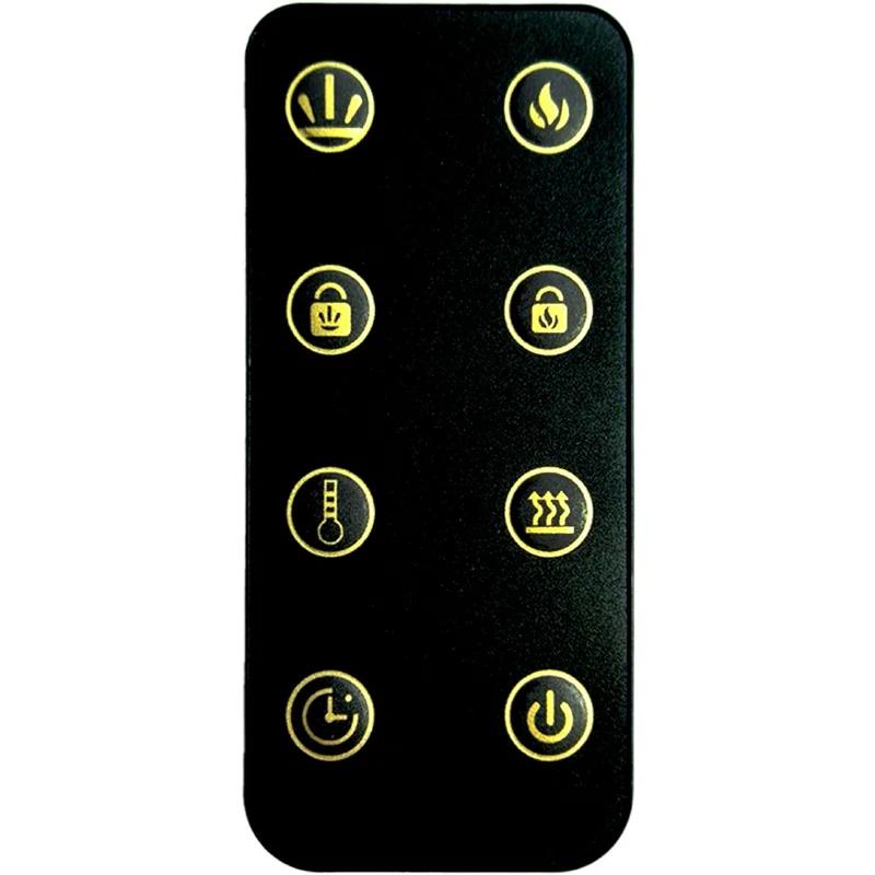 Cambridge Cambridge Wall Mount Electric Fireplace Heater with Remote Control for Indoor Use in Living Room, Bedroom, Home Office