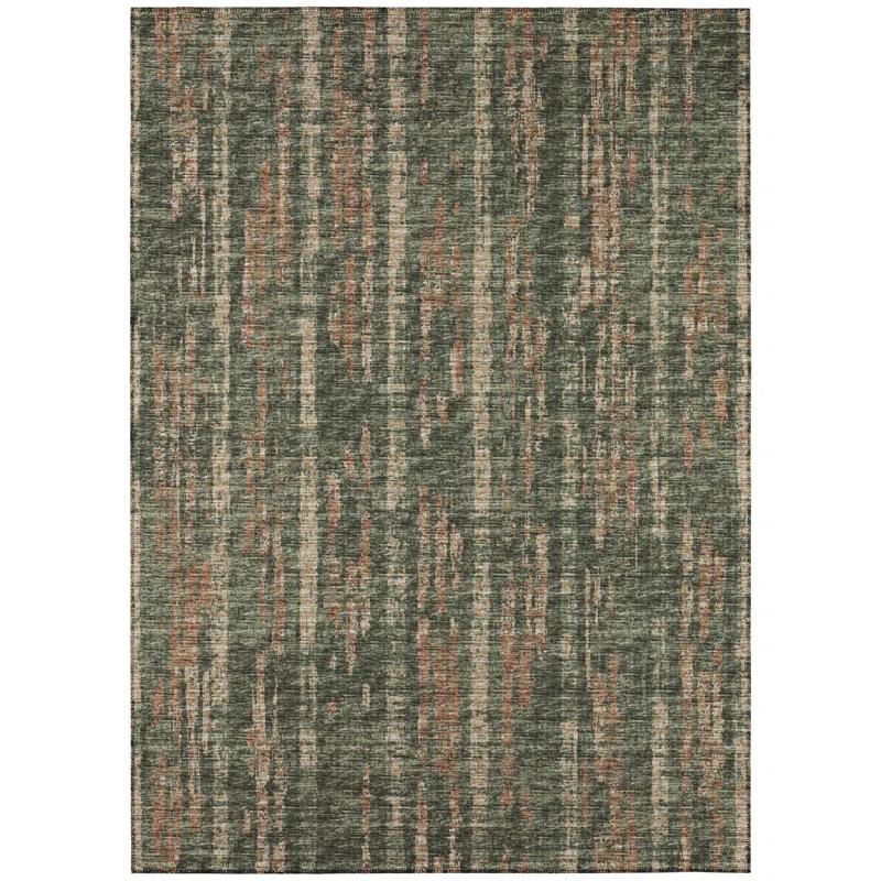 Chenille Abstract Rug