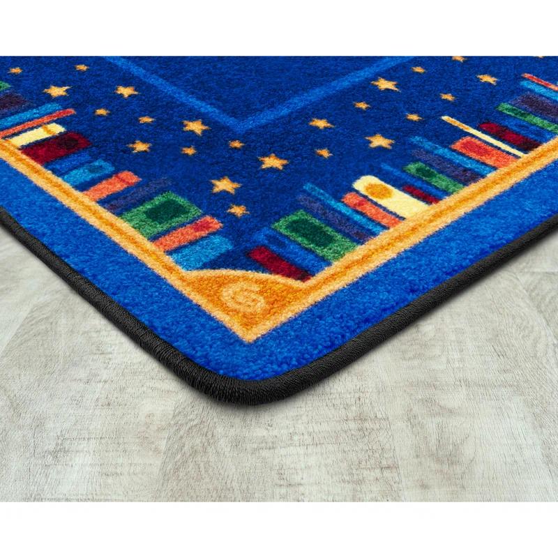 Joy Carpets Kid Essentials Magic of Reading Area Rug