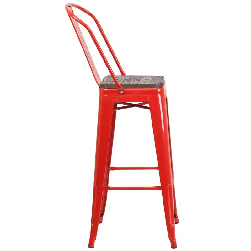 Flash Furniture Steel Outdoor Stool